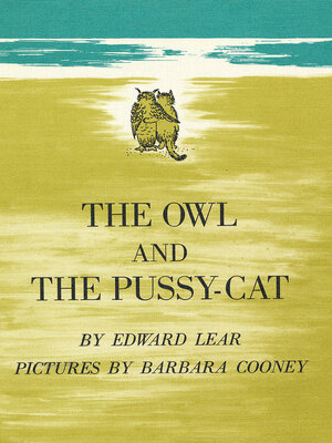 cover image of The Owl and the Pussycat